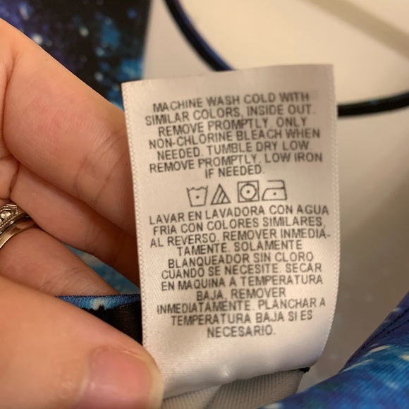 Galaxy Print Scuba/Body Con Dress - Picture 7 of 7